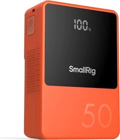 SmallRig VB50 Mini V-Mount Akku orange
