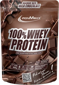 IronMaxx 100% Whey Protein Milchschokolade 500g