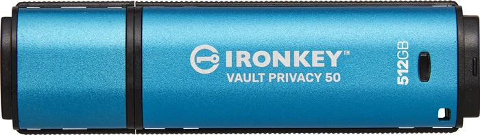 Kingston IronKey Vault Privacy 50 512GB, USB-A, USB 3.2 Gen 1×1