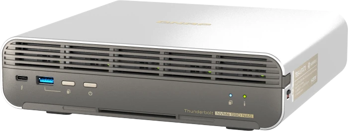 QNAP QuTS hero NASbook TBS-h574TX-i5-16G, 16GB RAM, 1x RJ-45 10GBase-T, 1x RJ-45 2.5GBase-T