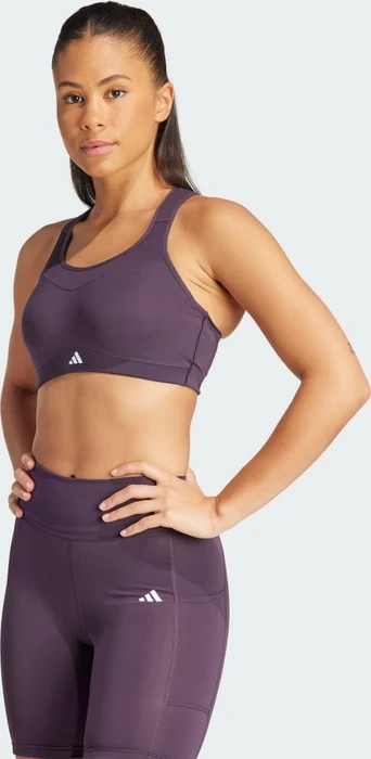 adidas TLRD Impact Training High Support Sport-BH aurora black (Damen)