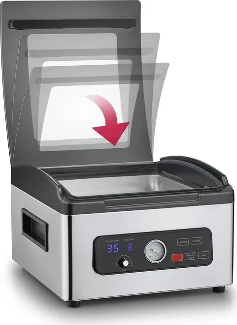 Caso VacuChef 700 Kammervakuumierer Vakuumierer/Folienschweißgerät