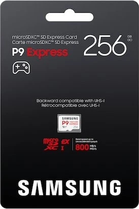 Samsung P9 Express R800/W200 256GB, UHS-I U3, Class 10, SD Express EX I