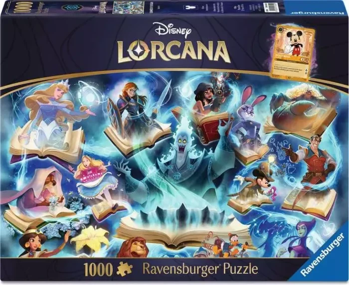 Ravensburger Puzzle Disney Lorcana - Glimmers of the Realm: Sapphire