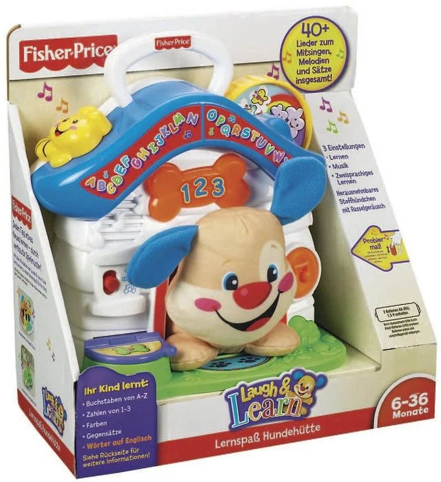Mattel Fisher-Price Lernspaß Hundehütte