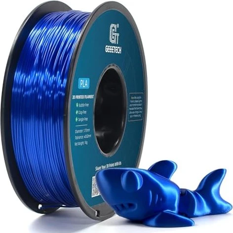 Geeetech PLA Silk, Royal Blue, Spule, 1.75mm, 1.00kg