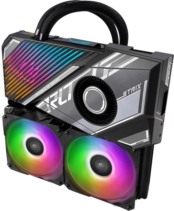 ASUS ROG Strix LC GeForce RTX 3090 Ti, ROG-STRIX-LC-RTX3090TI-24G-GAMING, 24GB GDDR6X, 2x HDMI, 3x DP