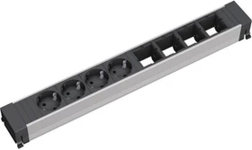 Bachmann Conference/Top Frame, 4-fach, Steckdoseneinheit, 4x Custom, 4x Schuko