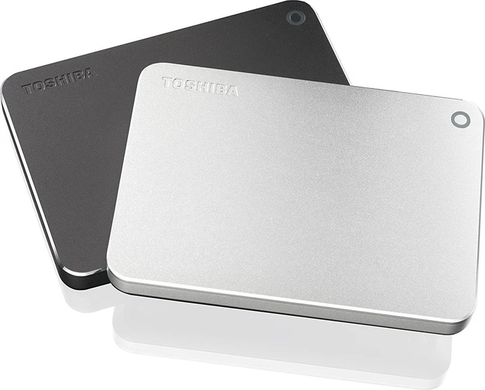Toshiba Canvio Premium, grau, 1TB, USB 3.0 Micro-B