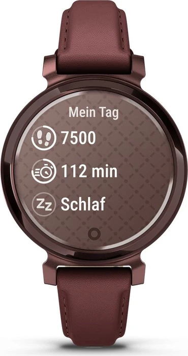 Garmin Lily 2 Classic dark bronze/mulberry leather