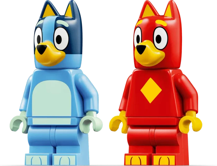 LEGO Bluey - Schule mit Rusty und Bluey