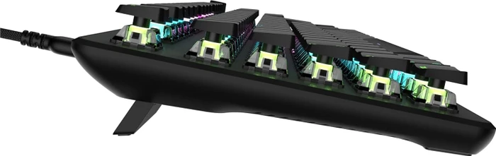 Turtle Beach Vulcan II TKL, schwarz, LEDs RGB, TITAN Mechanical Linear, USB, FR