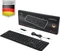 Perixx Periboard-331 Großschrift-Tastatur, schwarz, LEDs weiß, USB, DE Vorschaubild
