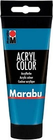 Marabu Acryl Color Acrylfarbe, cyan, 100ml