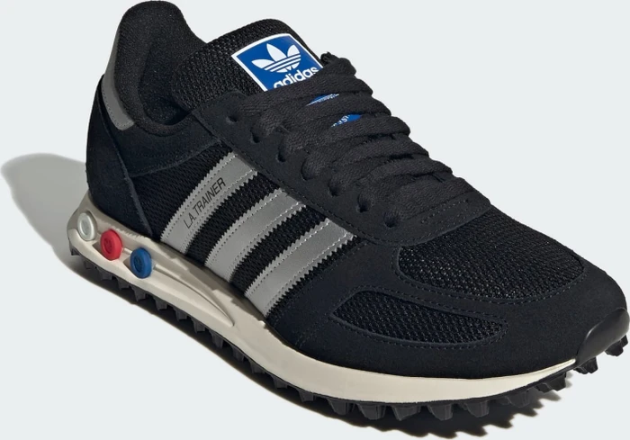 adidas LA Trainer OG core black/silver metallic/off white