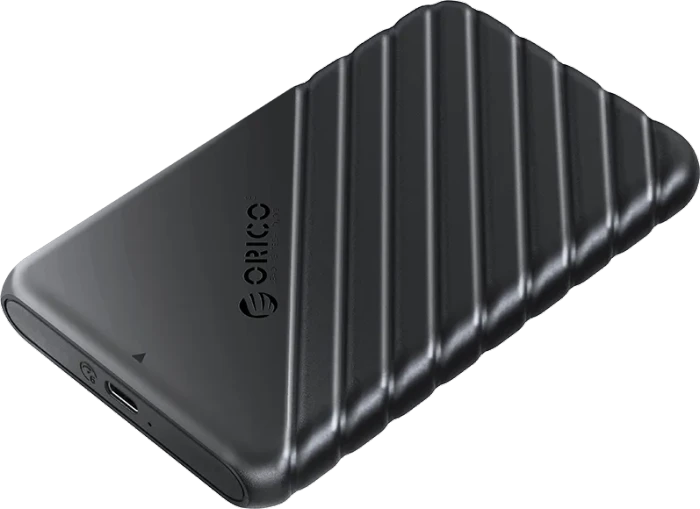 Orico 25PW1-C3, 2.5" HDD Enclosure, schwarz, 2.5", USB-C 3.0