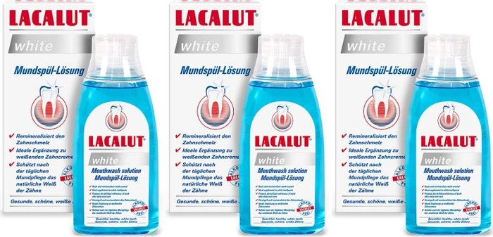 Lacalut white Mundspülung, 300ml