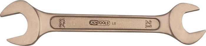 KS Tools BRONZEplus Doppelmaulschlüssel funkenfrei, 17/21x190mm