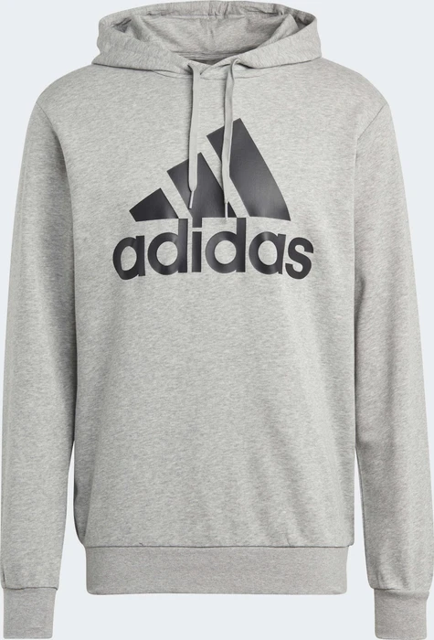 adidas Big Logo Terry Trainingsanzug medium grey heather/black/white (Herren)