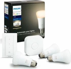 Philips Hue White E27 9W Starter-Kit
