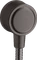 Hansgrohe Axor Montreux Wandanschluss mit Rückflussverhinderer brushed black chrome Vorschaubild