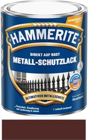 Hammerite Metallschutz-Lack außen glänzend braun, 2.5l