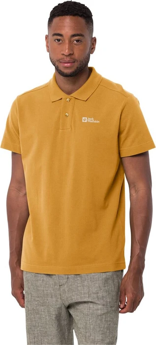 Jack Wolfskin Essential Poloshirt kurzarm curry (Herren)