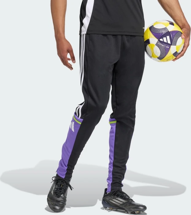 adidas Squadra 25 Trainingshose lang black/purple rush (Herren)
