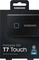 Samsung Portable SSD T7 Touch, Metallic Black, 2TB, USB-C 3.1 Vorschaubild