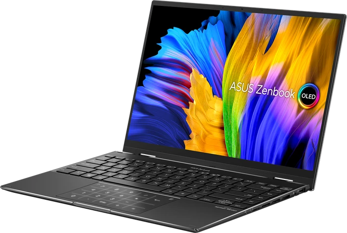 ASUS ZenBook Flip 14 OLED UN5401QA-KN196W, Jade Black, Ryzen 7 5800H, 16GB RAM, 512GB SSD, DE