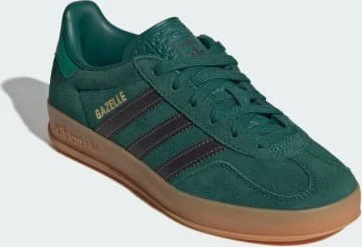 adidas Gazelle Indoor collegiate green/aurora coffee/court green (Junior)