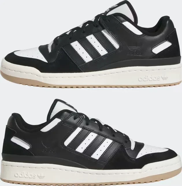adidas Forum Low CL core black/cloud white/cream white