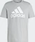 adidas Essentials Single Jersey Big Logo T-Shirt kurzarm medium grey heather (Herren) Vorschaubild