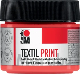 Marabu Print Textilfarbe, primärcyan, 100ml