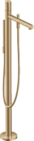 Hansgrohe AXOR Uno Einhebel-Wannenmischer bodenstehend mit Zerogriff brushed bronze