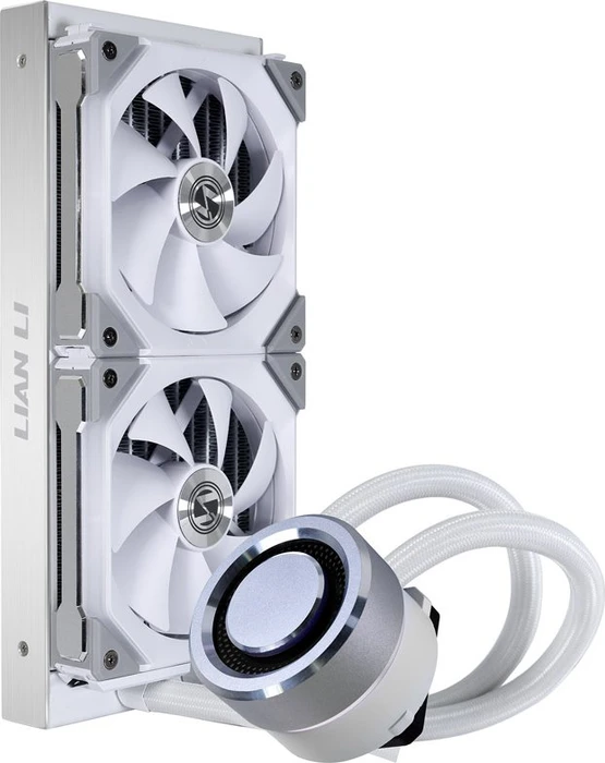 Lian Li Galahad AIO Uni Fan SL Edition 240 White, weiß