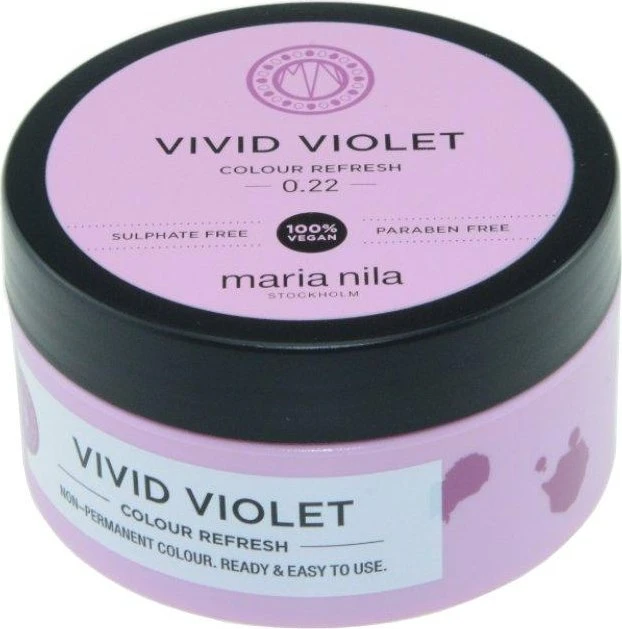Maria Nila Colour Refresh 0.22 Vivid Violet Farbmaske, 100ml