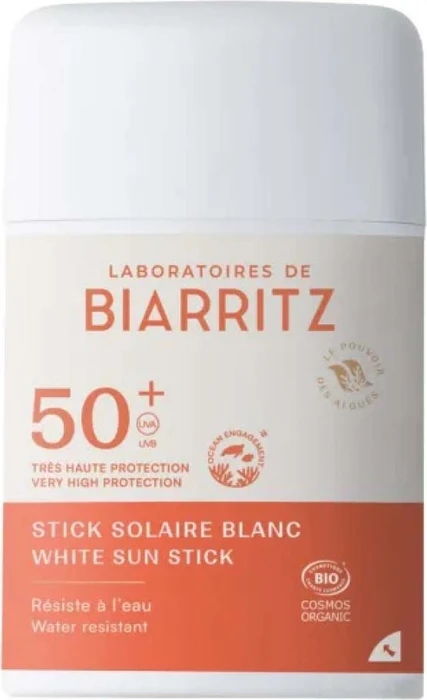 Laboratoires de Biarritz Sport Sonnenschutz Stick white LSF50+, 12g