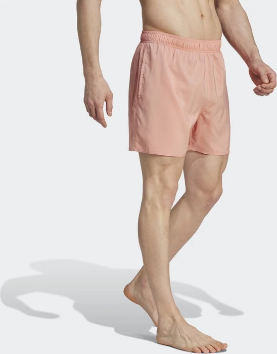 adidas Solid CLX Short-Length Badeshorts wonder clay/black (Herren)