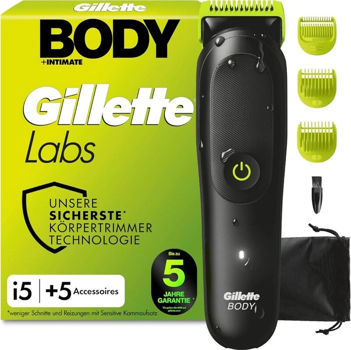 Gillette Labs Body + Intimate i5 Trimmer