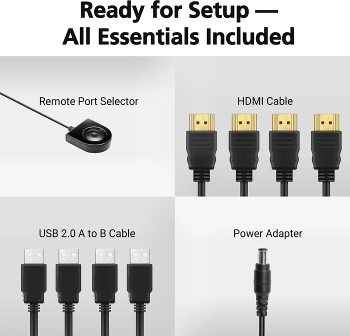 ATEN CS784H 4-fach KVMP Switch
