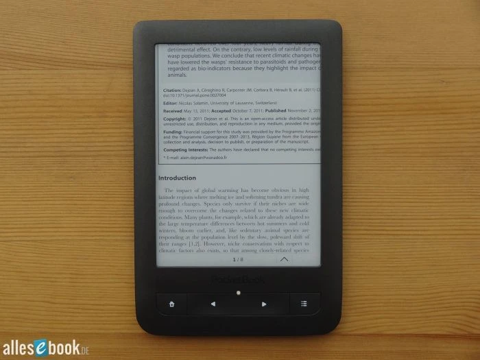 PocketBook Touch Lux, schwarz
