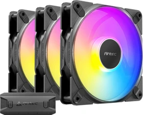 Antec Tranquil 120 ARGB, schwarz, LED-Steuerung, 120mm, 3er-Pack