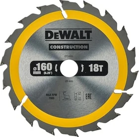 DeWalt DT1931 Kreissägeblatt 18Z, 160x1.5x20mm, 1 Stück