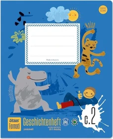 Ursus Formati Schulheft Creativ C.2, Quart, glatt, 20 Blatt