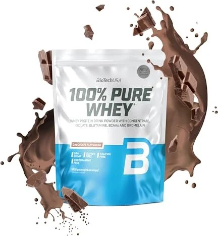 BioTech USA 100% Pure Whey Schokolade 1kg