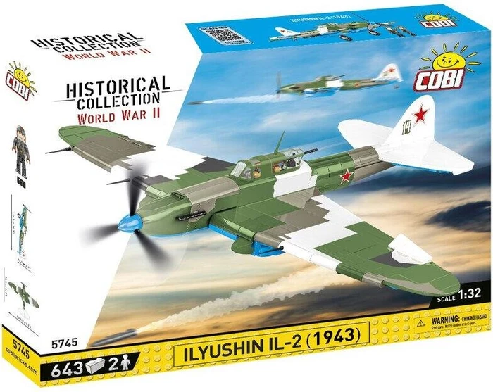 Cobi Historical Collection WW2 Ilyushin IL-2 1943