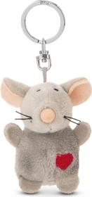 Nici Maus mit Herz Schlüsselanhänger 5cm