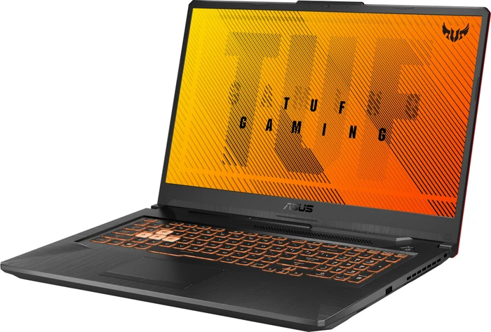 ASUS TUF Gaming A17 FA706IU-H7089, Bonfire Black, Ryzen 7 4800H, 8GB RAM, 512GB SSD, GeForce GTX 1660 Ti, DE