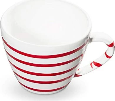 Gmundner Keramik Rotgeflammt Cappuccinotasse 8.3cm